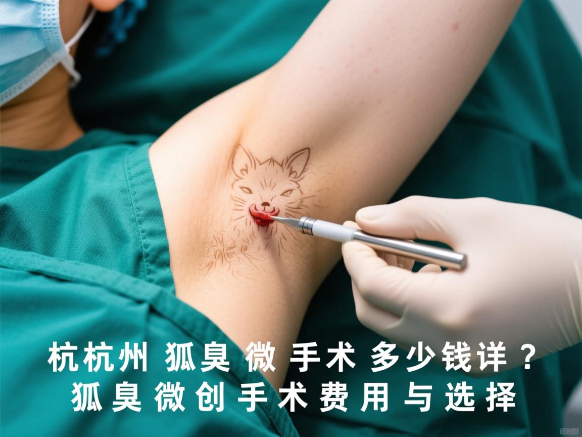 杭州狐臭微创手术多少钱?详解狐臭微创手术费用与选择 杭州狐臭微创手术多少钱?详解狐臭微创手术费用与选择