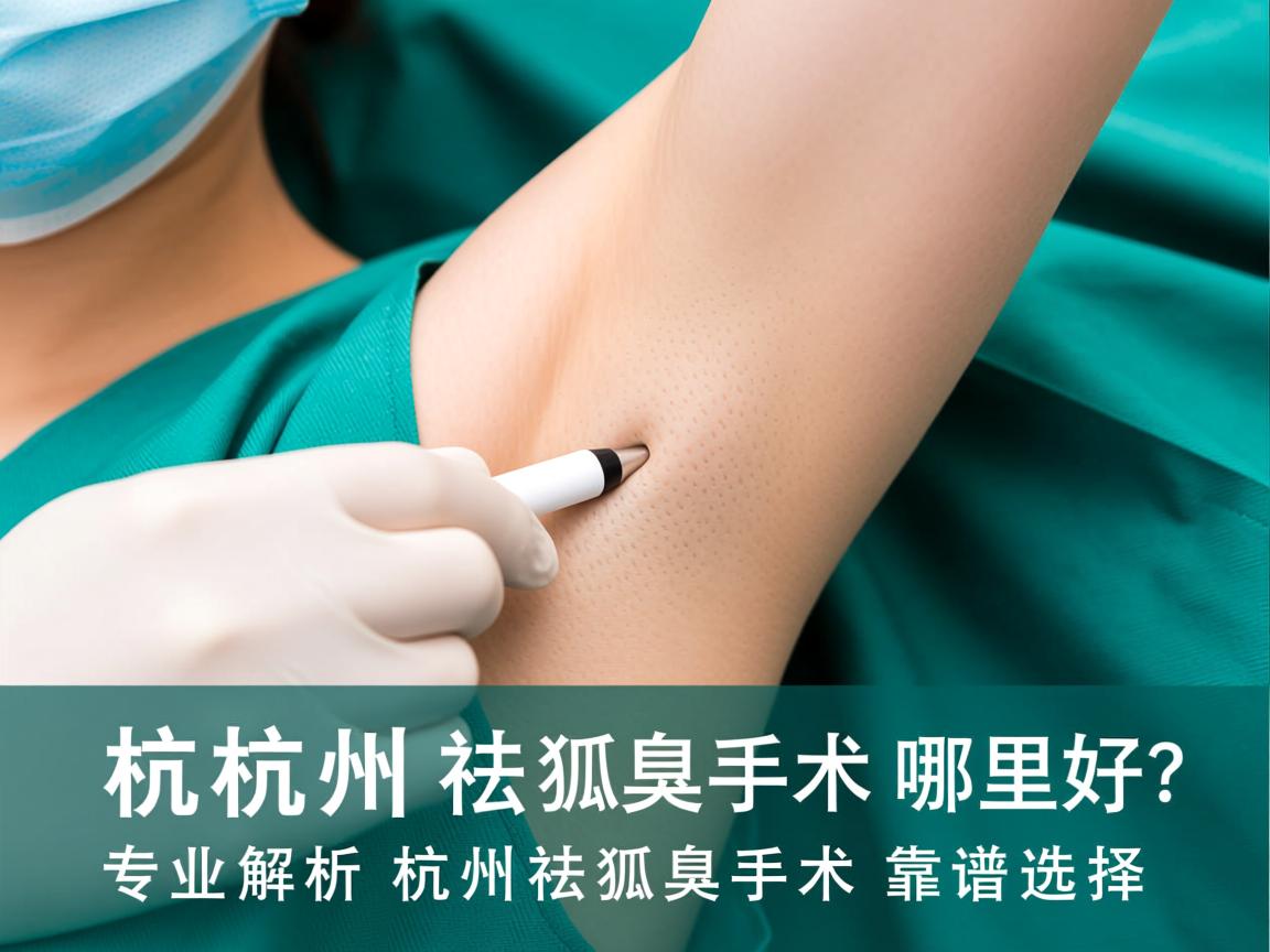 杭州祛狐臭手术哪里好?专业解析杭州祛狐臭手术的靠谱选择 杭州祛狐臭手术哪里好?专业解析杭州祛狐臭手术的靠谱选择