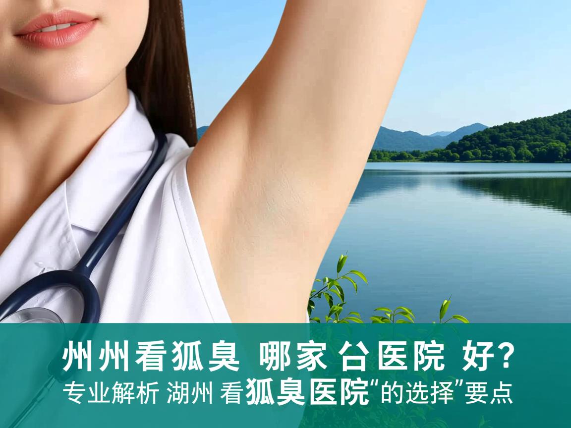 湖州看狐臭哪家医院好？专业解析湖州看狐臭医院的选择要点
