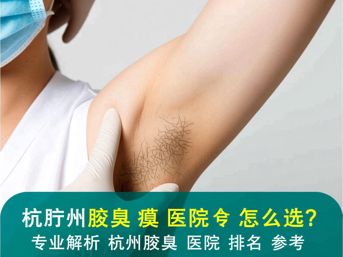 杭州腋臭医院怎么选?专业解析杭州腋臭医院排名参考 杭州腋臭医院怎么选?专业解析杭州腋臭医院排名参考