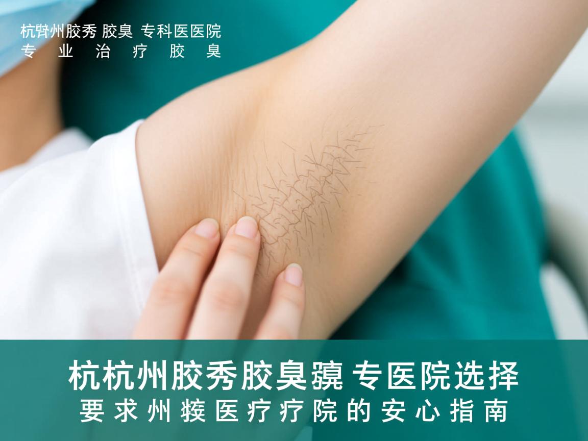 杭州腋秀腋臭专科医院,专业治疗腋臭,选择杭州腋臭医院的安心指南 杭州腋秀腋臭专科医院,专业治疗腋臭,选择杭州腋臭医院的安心指南