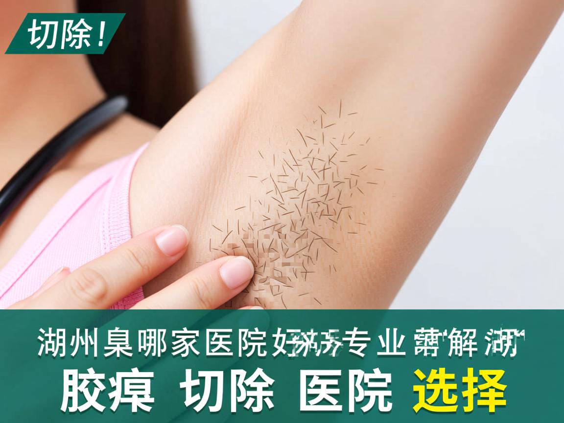 切除腋臭湖州哪家医院好？专业解析湖州腋臭切除医院选择