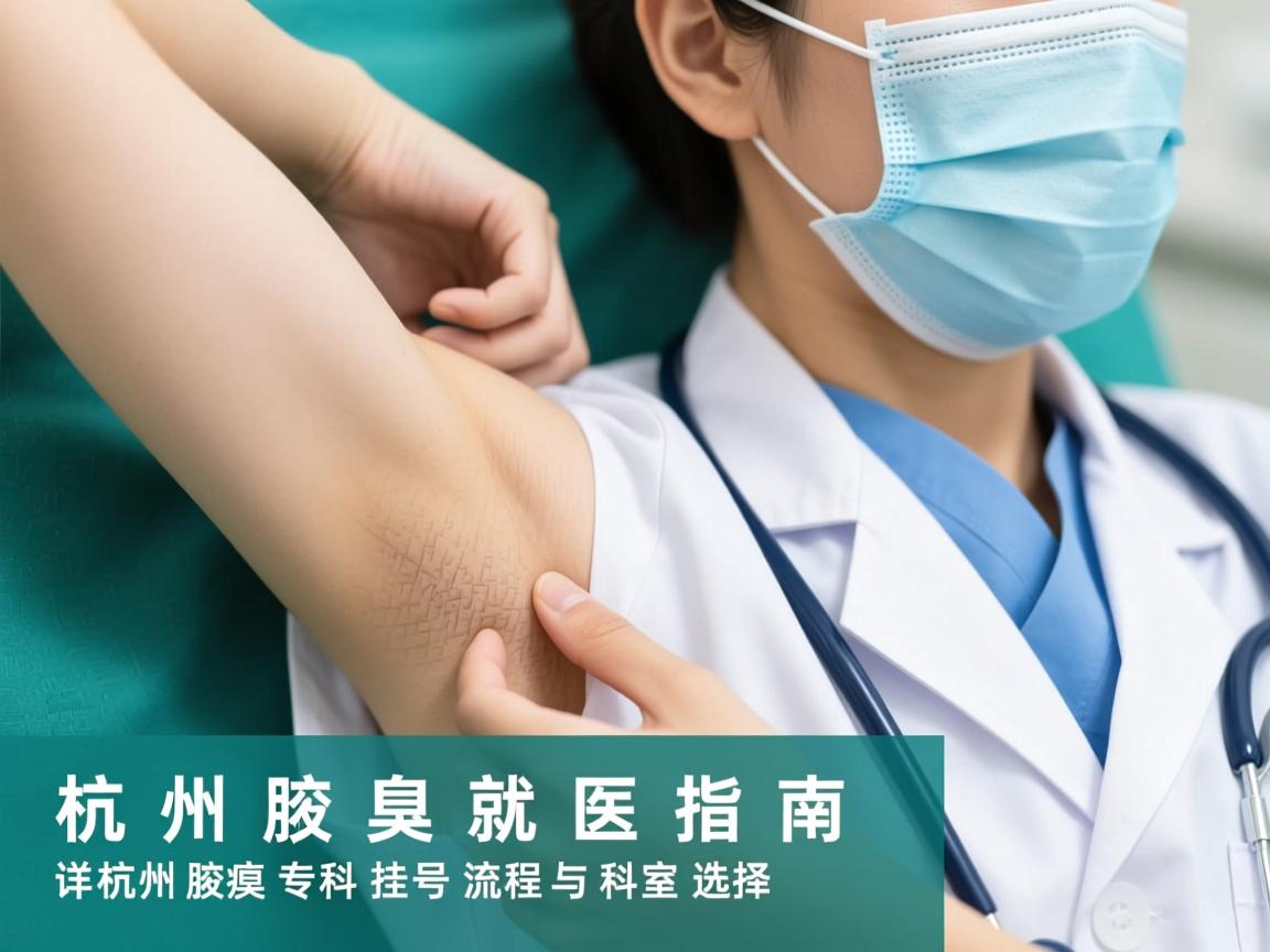 杭州腋臭就医指南,详解杭州腋臭专科挂号流程与科室选择 杭州腋臭就医指南,详解杭州腋臭专科挂号流程与科室选择