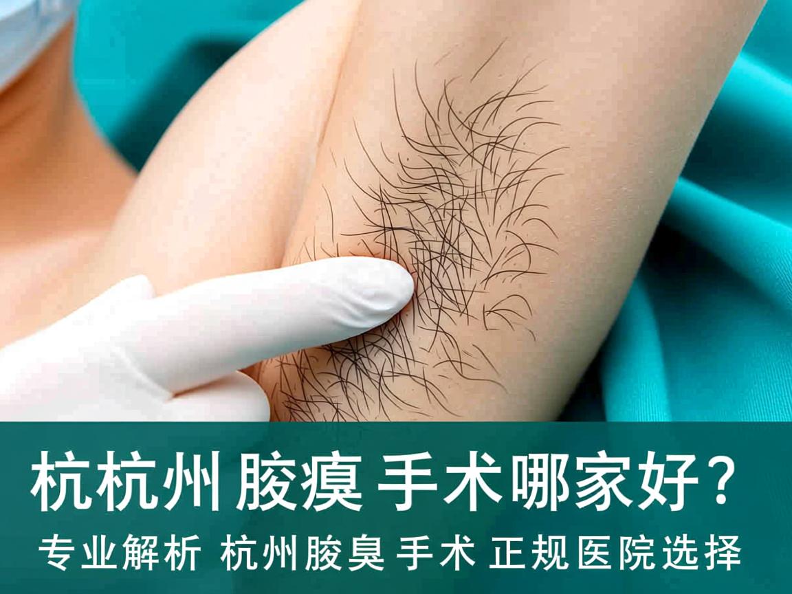 杭州腋臭手术哪家好?专业解析杭州腋臭手术正规医院选择 杭州腋臭手术哪家好?专业解析杭州腋臭手术正规医院选择