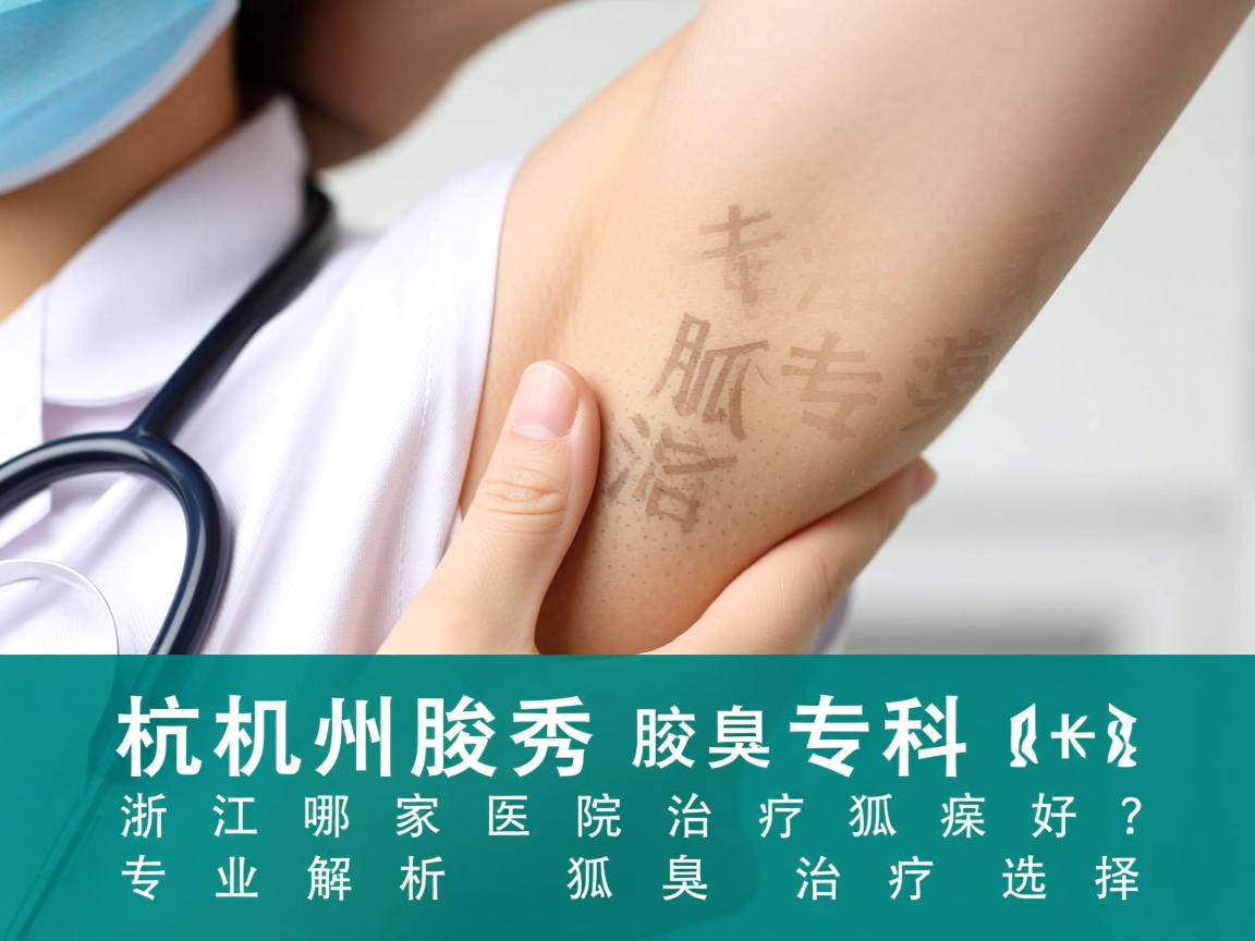 杭州腋秀腋臭专科,浙江哪家医院治疗狐臭好?专业解析狐臭治疗选择 杭州腋秀腋臭专科,浙江哪家医院治疗狐臭好?专业解析狐臭治疗选择