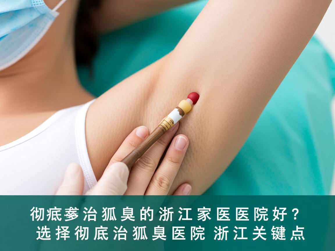 彻底治狐臭的浙江哪家医院好？选择彻底治狐臭医院的浙江关键点