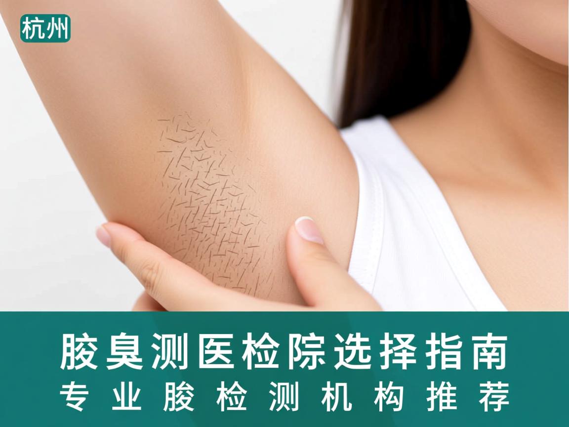 杭州腋臭检测医院选择指南,专业腋臭检测机构推荐 杭州腋臭检测医院选择指南,专业腋臭检测机构推荐