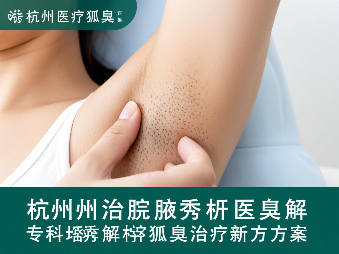 杭州治疗狐臭好医院推荐，杭州腋秀专科解析狐臭治疗新方案