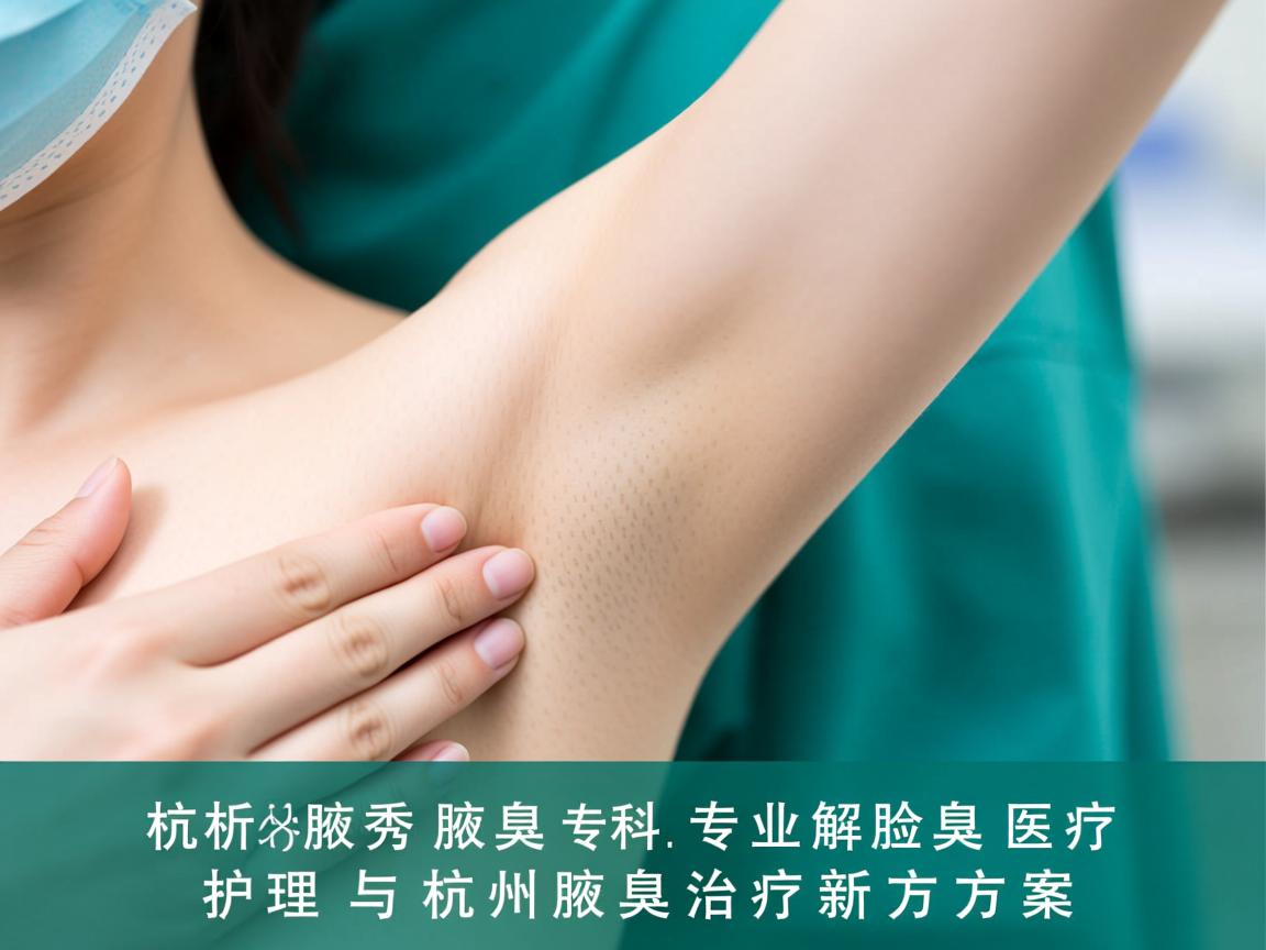 杭州腋秀腋臭专科，专业解析腋臭医疗护理与杭州腋臭治疗新方案