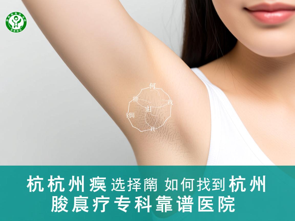 杭州腋臭治疗医院选择指南，如何找到杭州腋臭专科靠谱医院