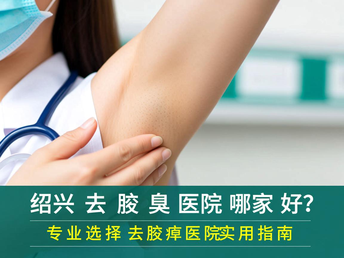绍兴去腋臭医院哪家好？专业选择去腋臭医院的实用指南