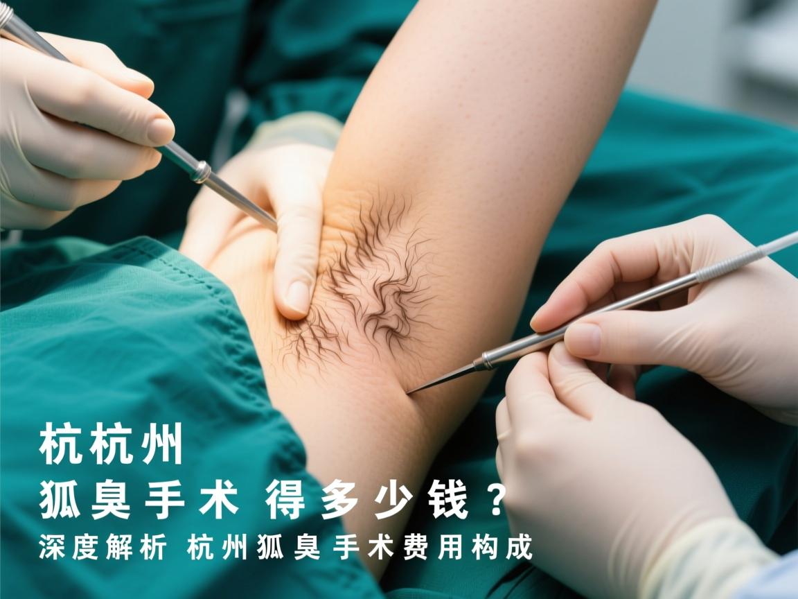 杭州狐臭手术得多少钱？深度解析杭州狐臭手术费用构成
