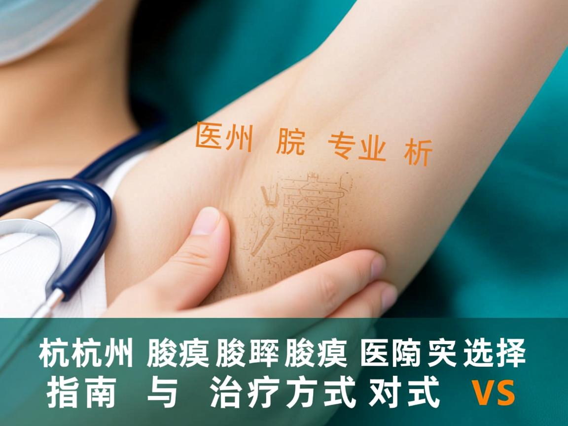 杭州腋臭医院专业解析,杭州腋臭医院选择指南与治疗方式对比 杭州腋臭医院专业解析,杭州腋臭医院选择指南与治疗方式对比
