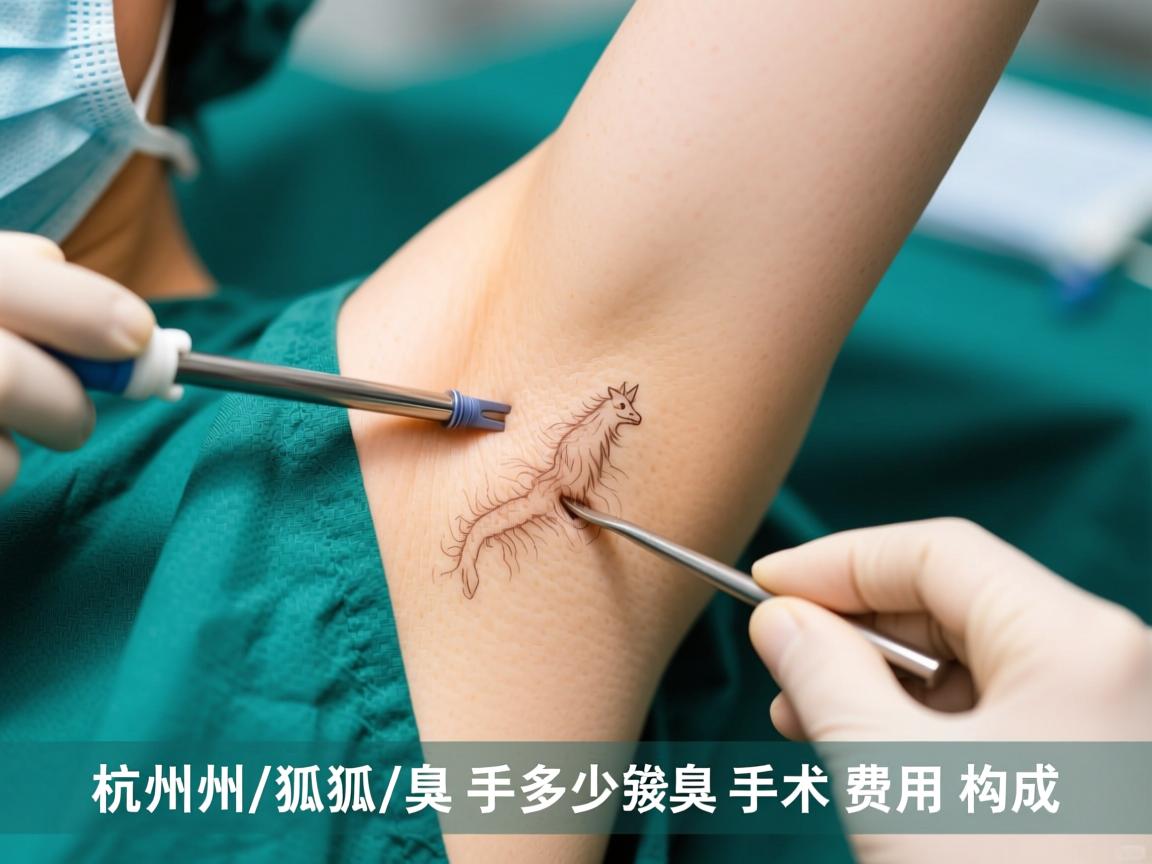 杭州狐臭手术多少钱，详解杭州狐臭手术费用构成