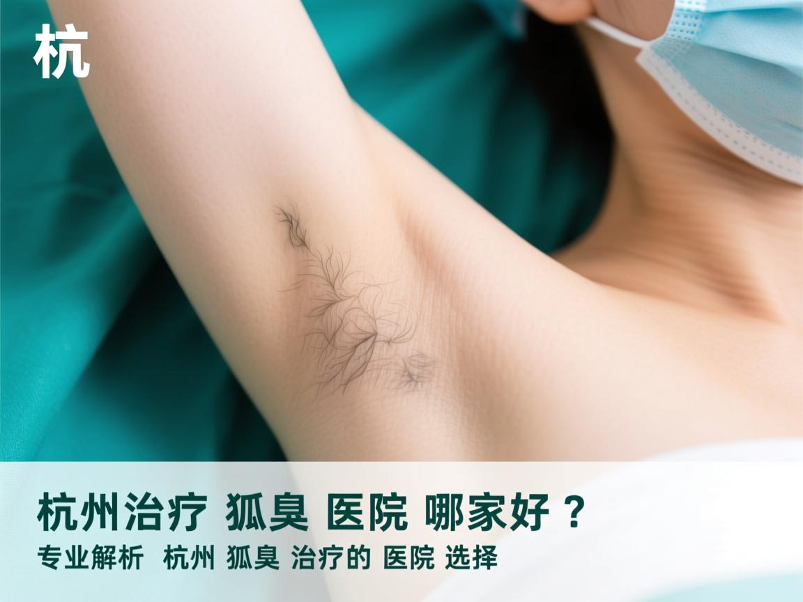 杭州治疗狐臭医院哪家好？专业解析杭州狐臭治疗的医院选择