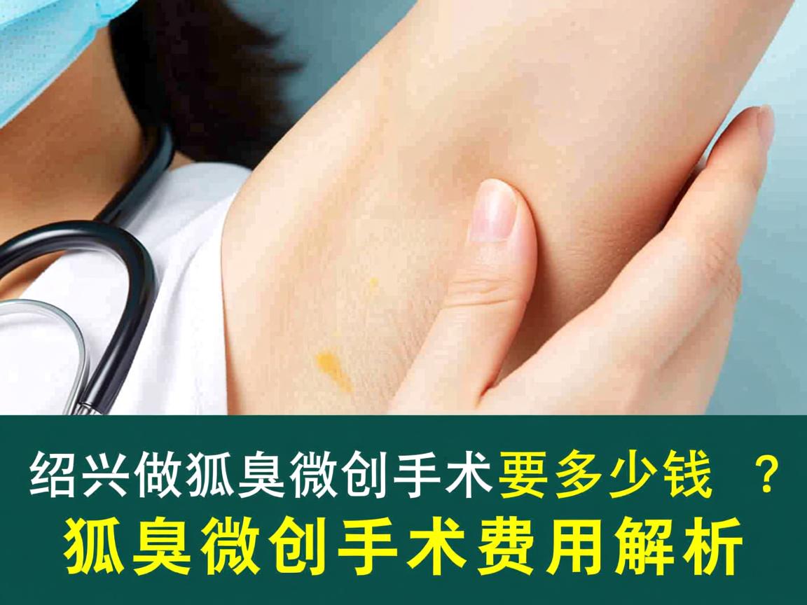 在绍兴做狐臭微创手术要多少钱?狐臭微创手术费用解析 在绍兴做狐臭微创手术要多少钱?狐臭微创手术费用解析
