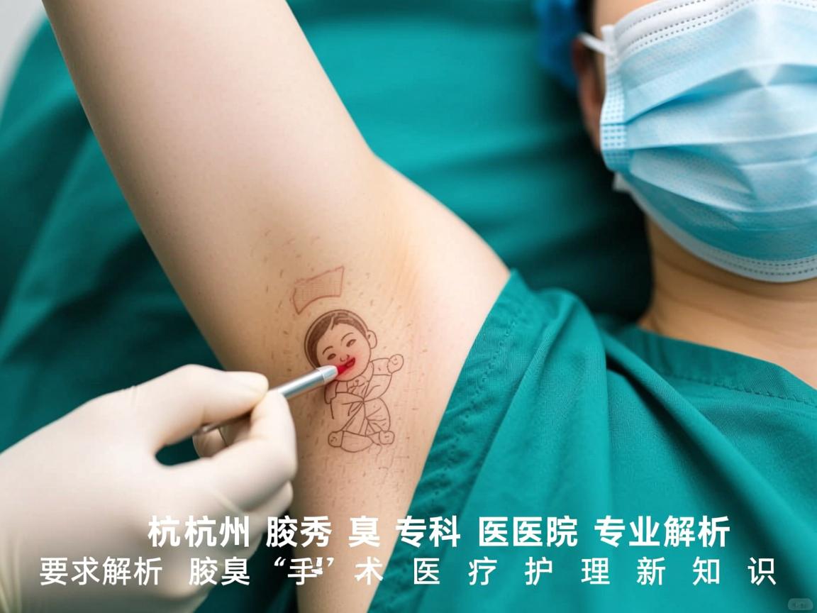 杭州腋秀腋臭专科医院，专业解析腋臭手术与腋臭医疗护理新知识