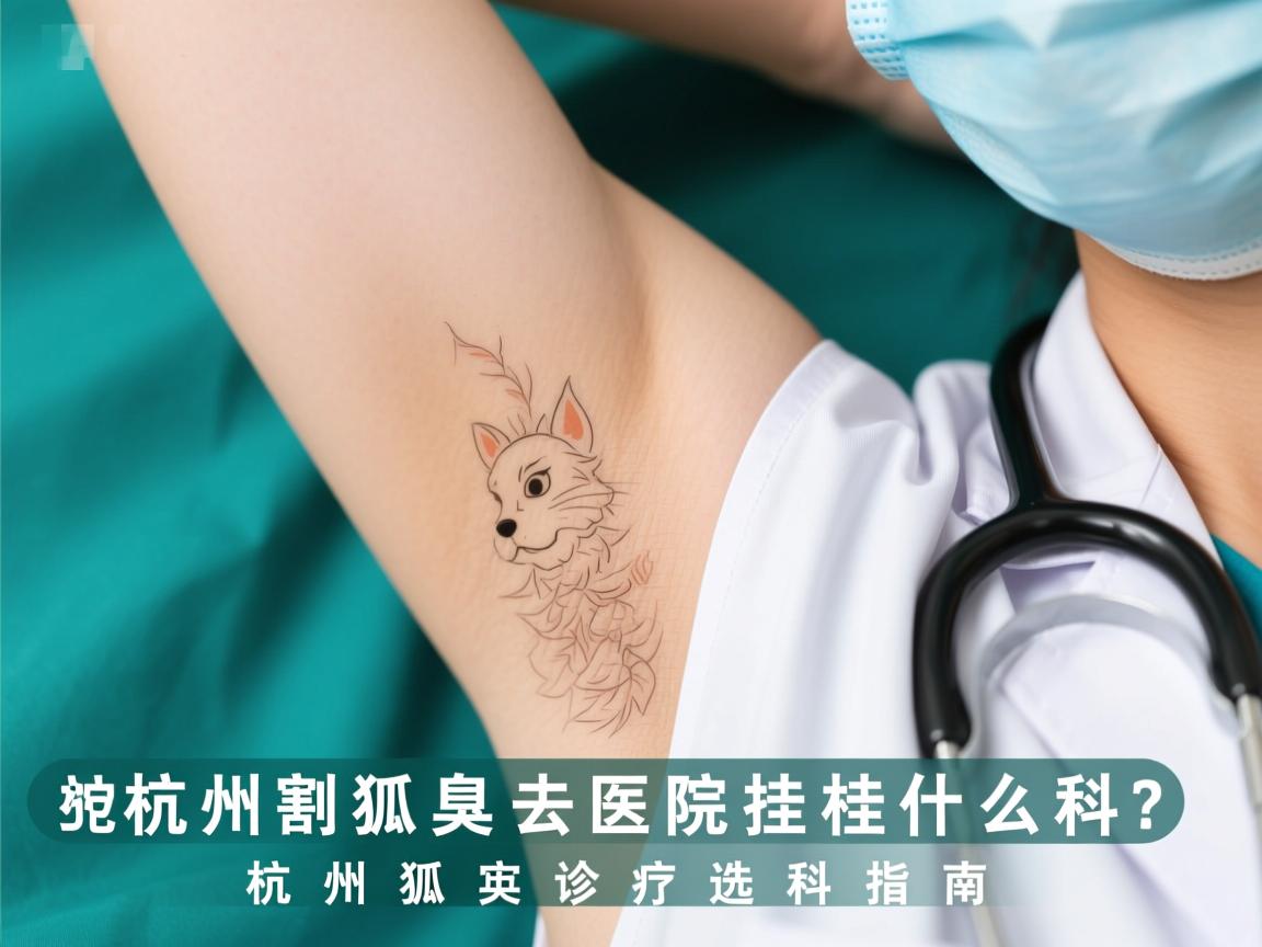 杭州割狐臭去医院挂什么科?杭州狐臭诊疗选科指南 杭州割狐臭去医院挂什么科?杭州狐臭诊疗选科指南