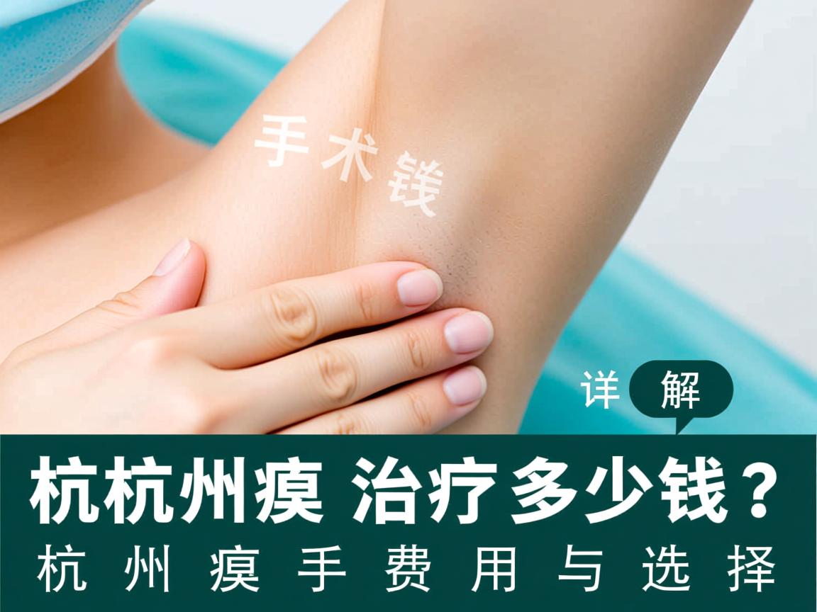 杭州腋臭手术治疗多少钱?详解杭州腋臭手术费用与选择 杭州腋臭手术治疗多少钱?详解杭州腋臭手术费用与选择