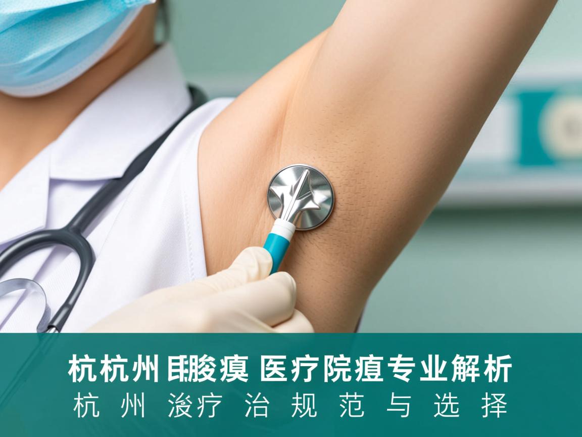 杭州腋臭医院专业解析，杭州腋臭治疗的规范与选择