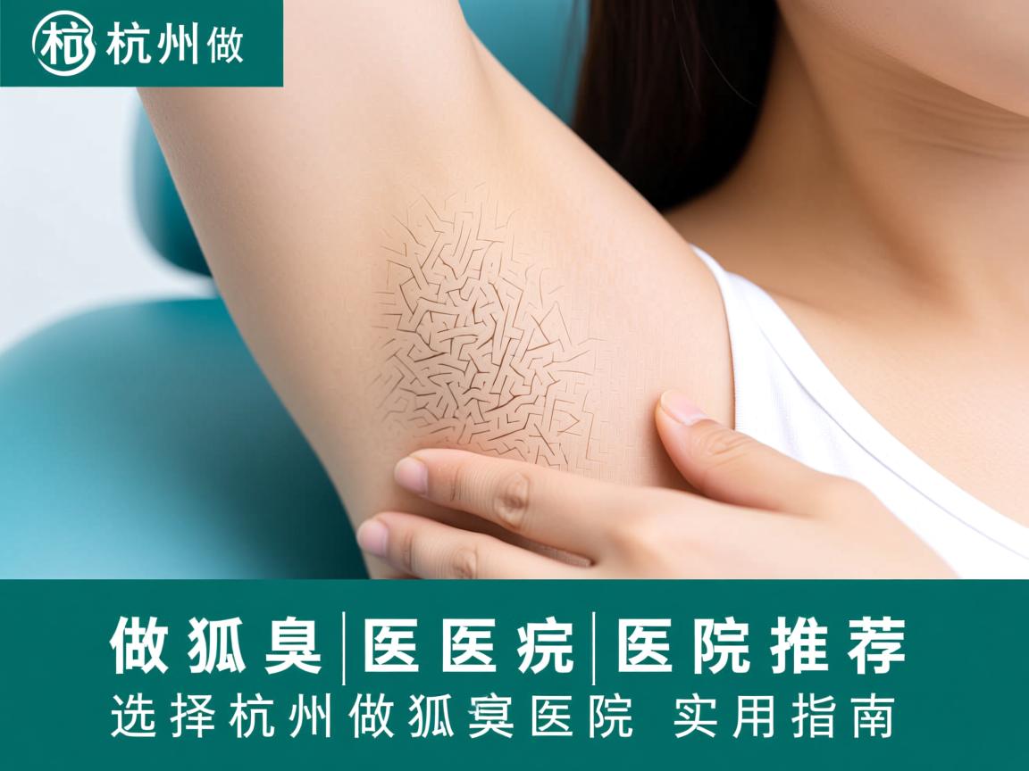 杭州做狐臭医院推荐，选择杭州做狐臭医院的实用指南