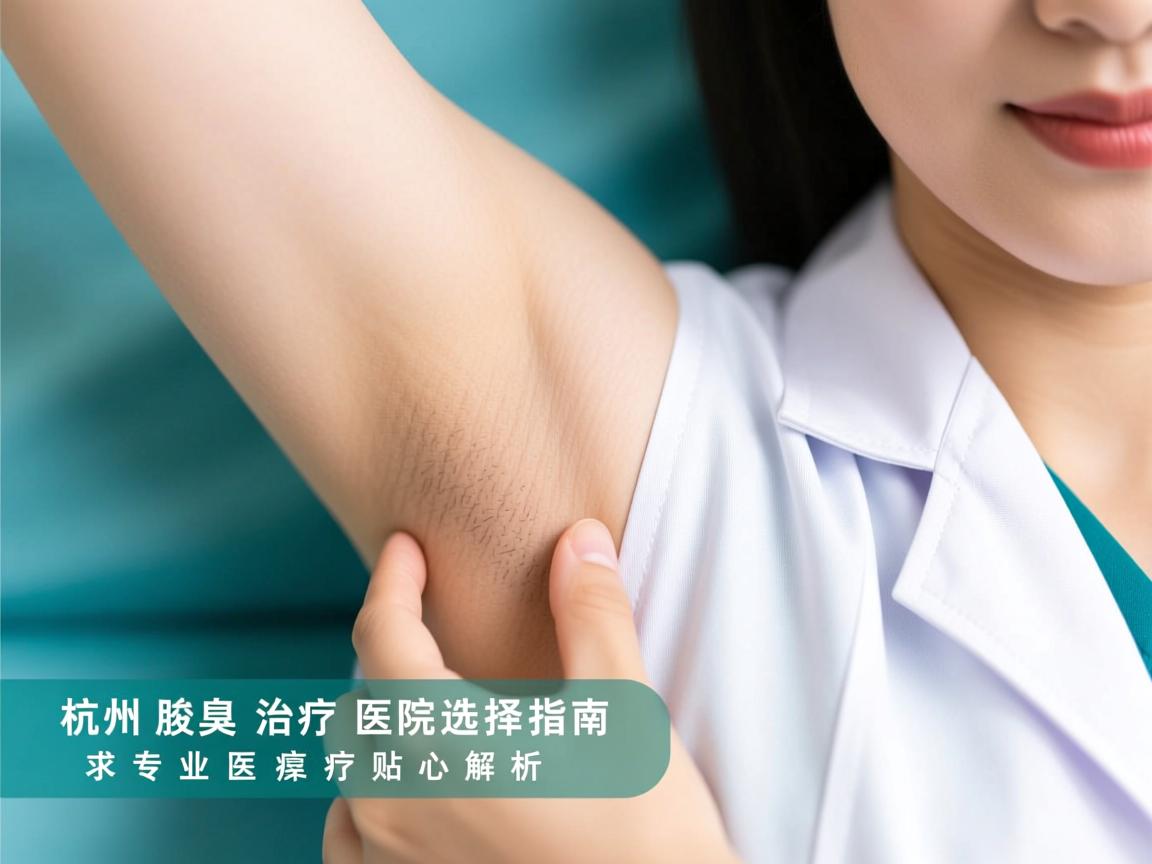 杭州腋臭治疗医院选择指南,专业腋臭医疗的贴心解析 杭州腋臭治疗医院选择指南,专业腋臭医疗的贴心解析