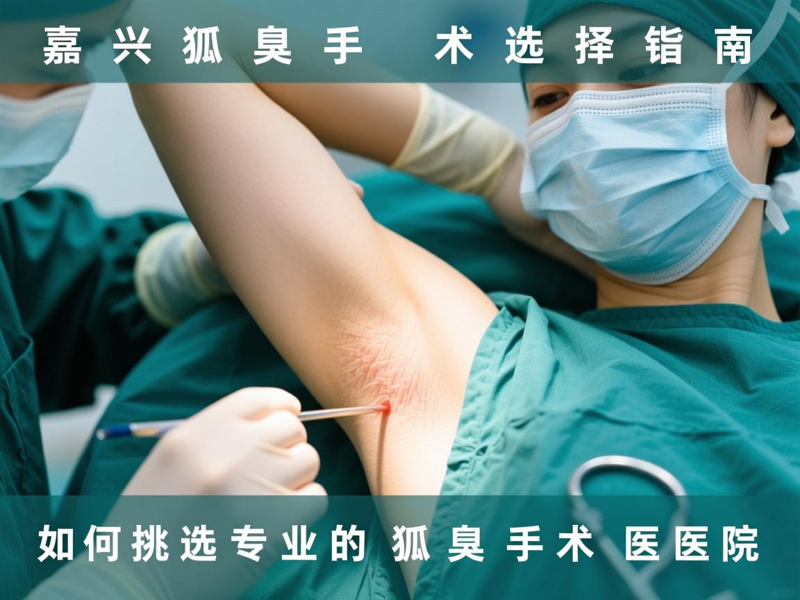 嘉兴狐臭手术选择指南，如何挑选专业的狐臭手术医院