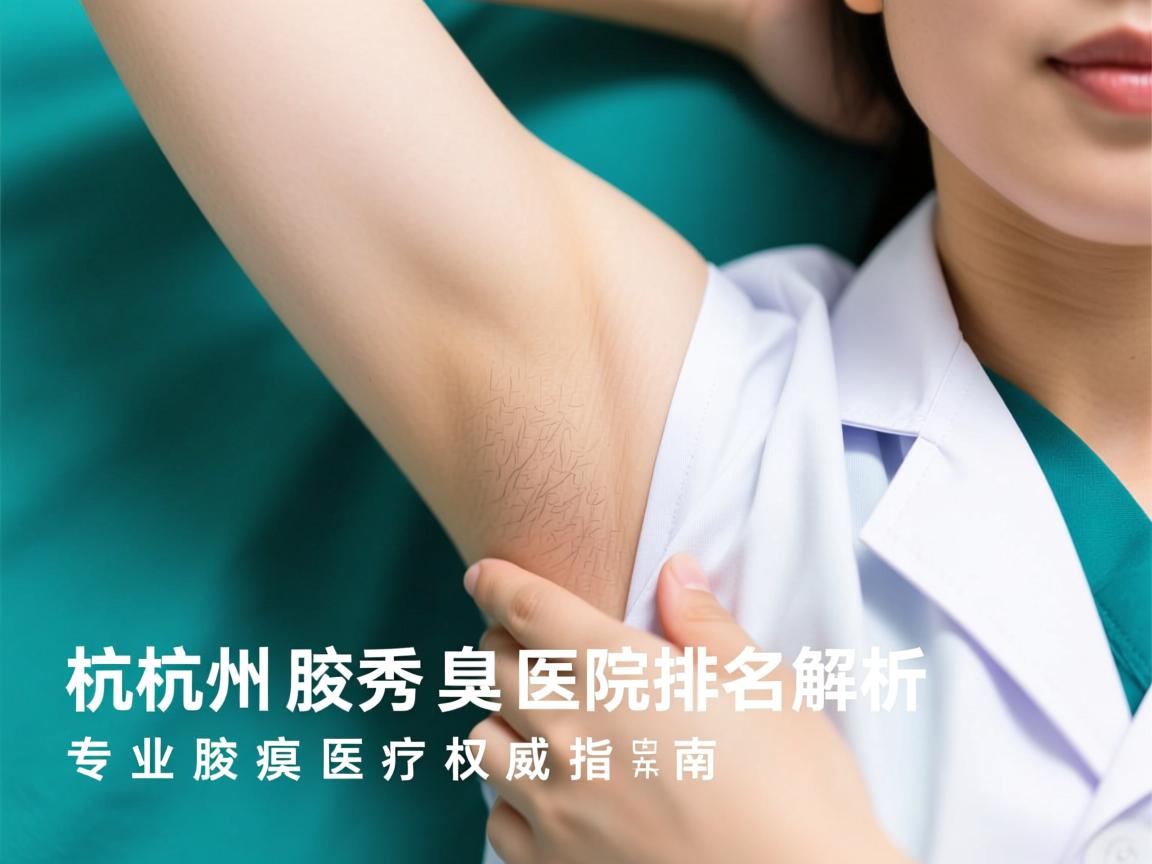 杭州腋秀腋臭医院排名解析，专业腋臭医疗的权威指南