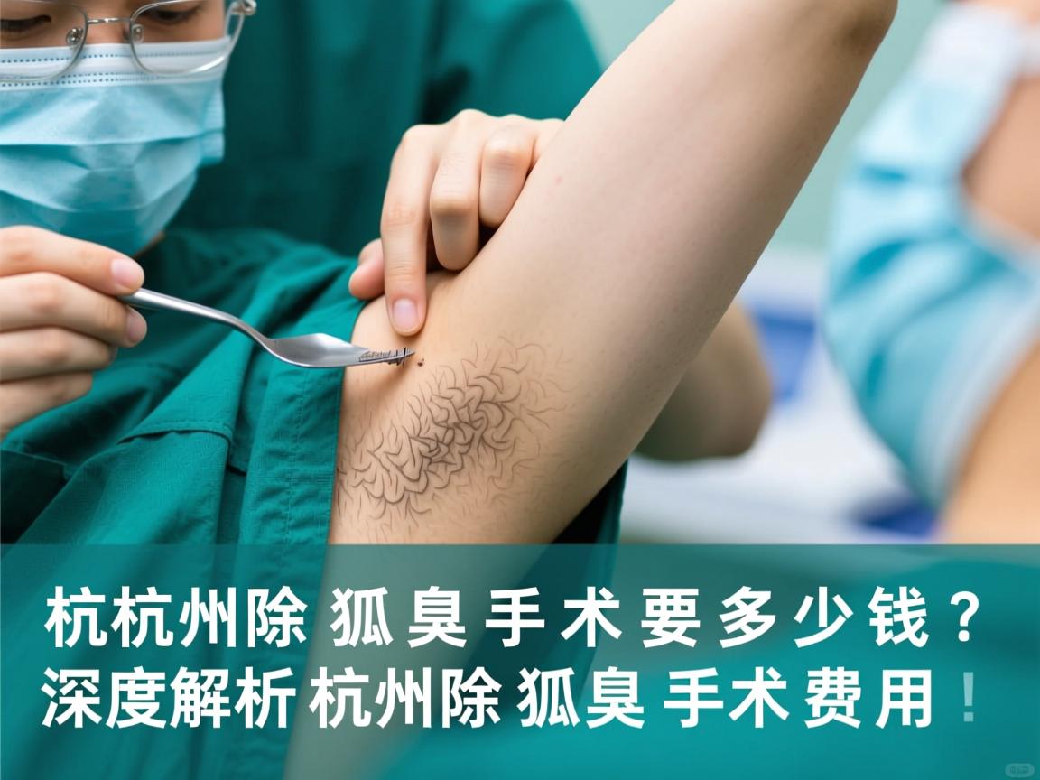 杭州除狐臭手术要多少钱?深度解析杭州除狐臭手术费用 杭州除狐臭手术要多少钱?深度解析杭州除狐臭手术费用