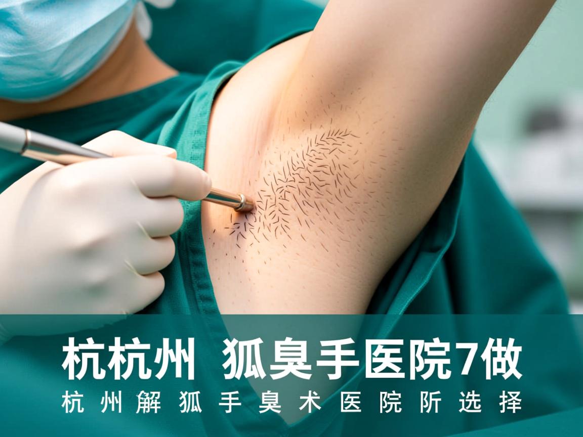 杭州狐臭手术哪个医院做的好，专业解析杭州狐臭手术医院选择