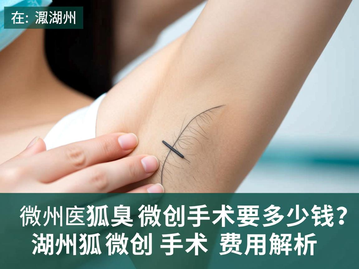 在湖州做狐臭微创手术要多少钱？湖州狐臭微创手术费用解析
