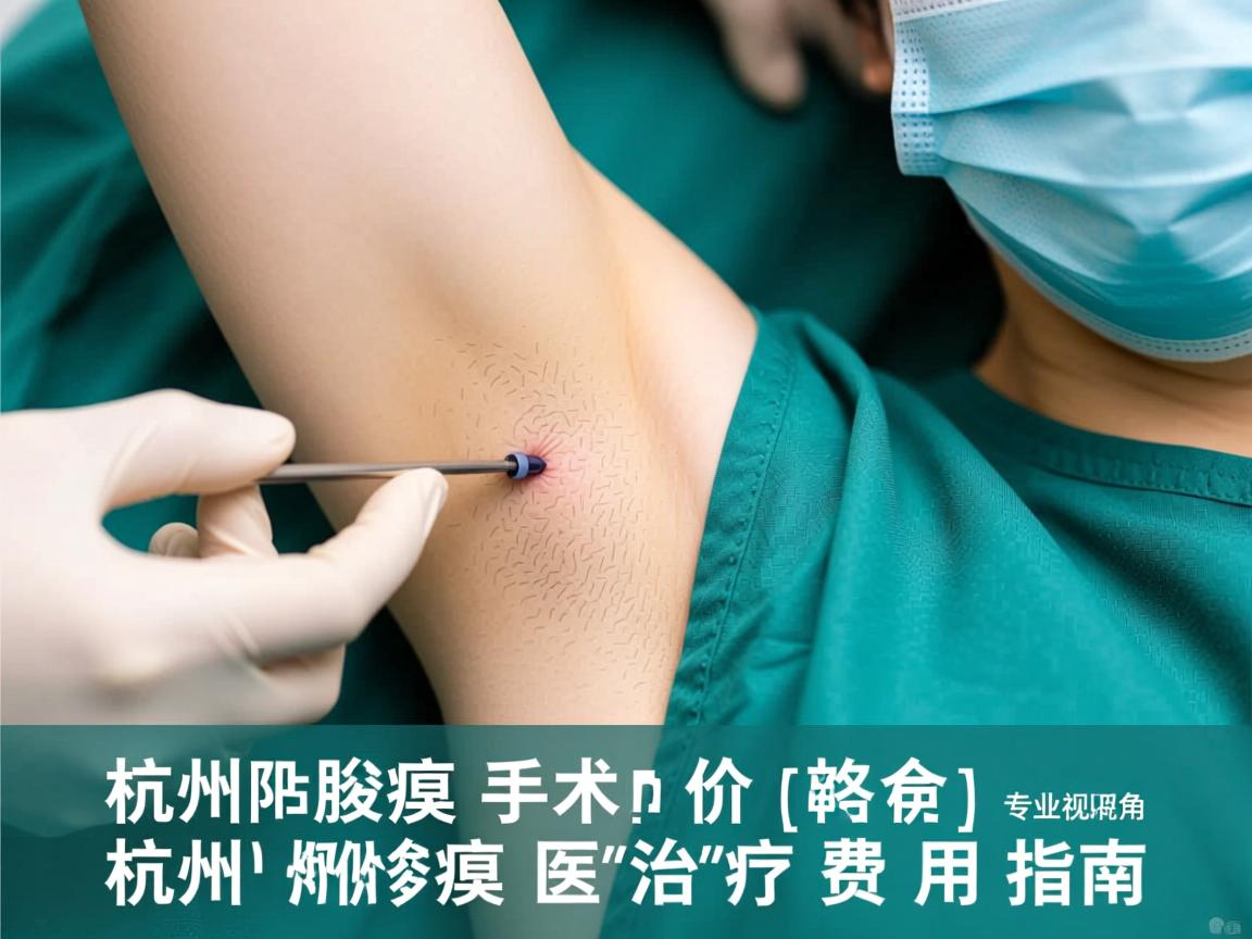 杭州腋臭手术价格解析，专业视角下的杭州腋臭治疗费用指南