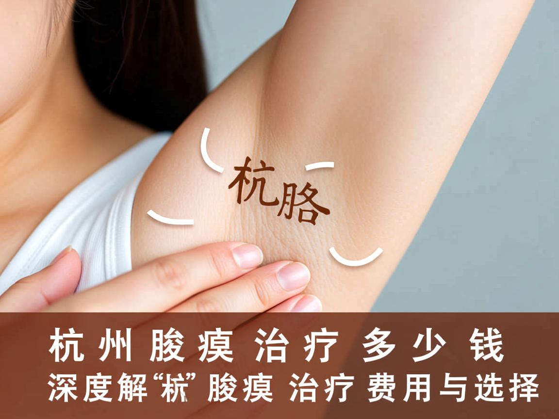 杭州腋臭治疗多少钱，深度解析杭州腋臭治疗费用与选择