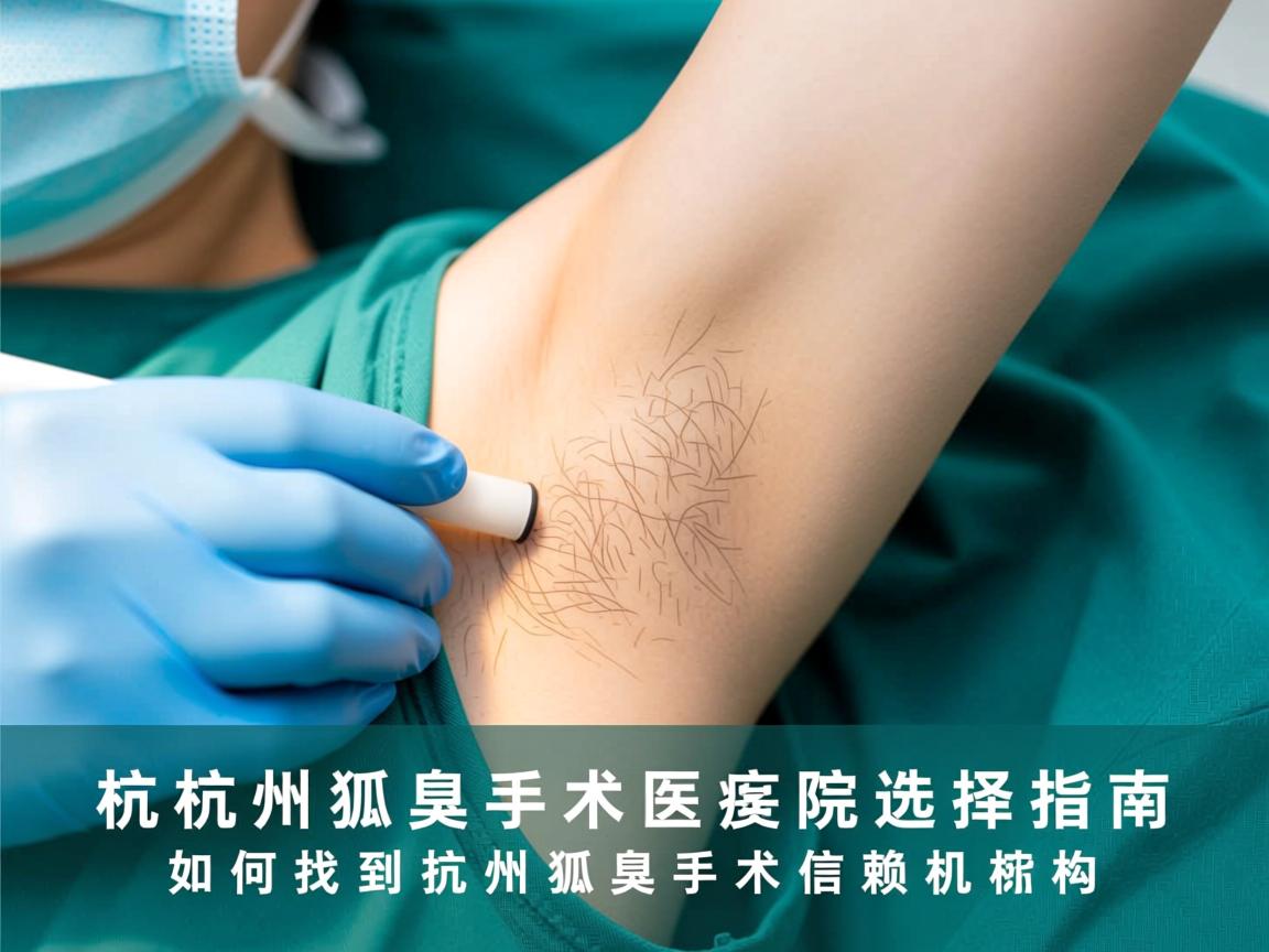 杭州狐臭手术医院选择指南,如何找到杭州狐臭手术信赖机构 杭州狐臭手术医院选择指南,如何找到杭州狐臭手术信赖机构