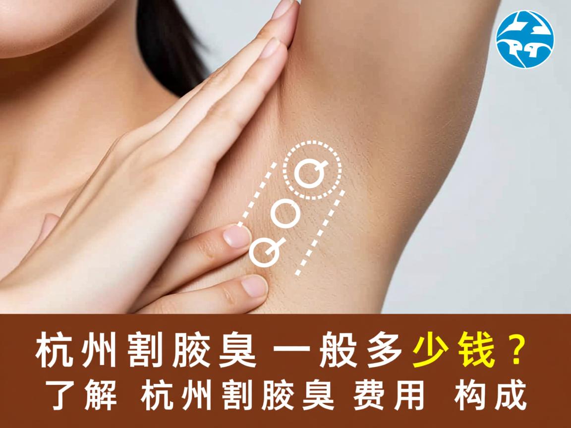 杭州割腋臭一般多少钱？了解杭州割腋臭的费用构成