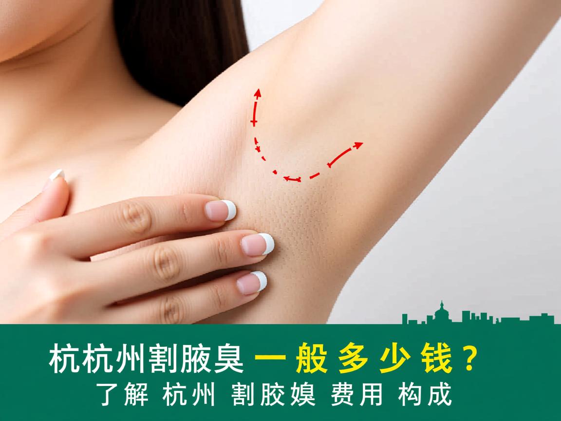 杭州割腋臭一般多少钱？了解杭州割腋臭的费用构成