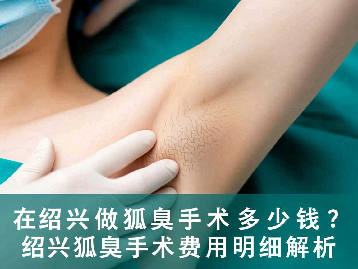 在绍兴做狐臭手术多少钱？绍兴狐臭手术费用明细解析