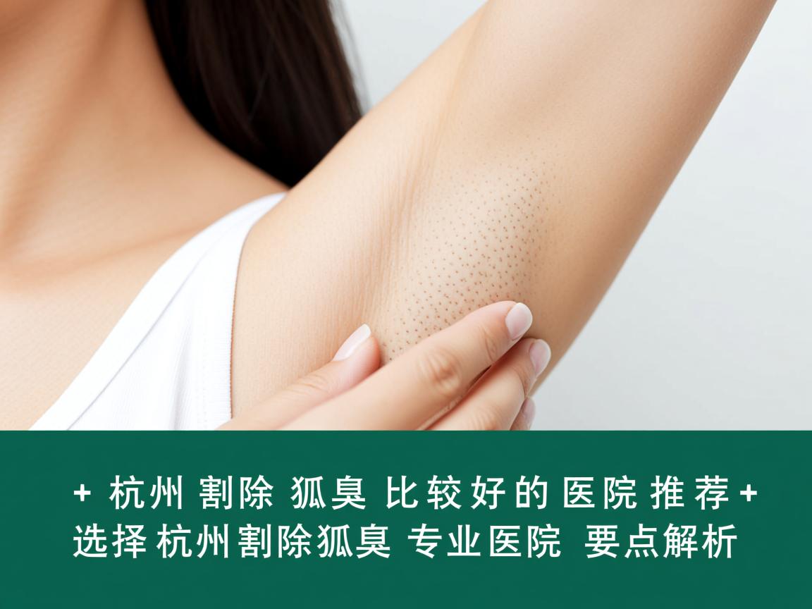 杭州割除狐臭比较好的医院推荐,选择杭州割除狐臭专业医院的要点解析 杭州割除狐臭比较好的医院推荐,选择杭州割除狐臭专业医院的要点解析