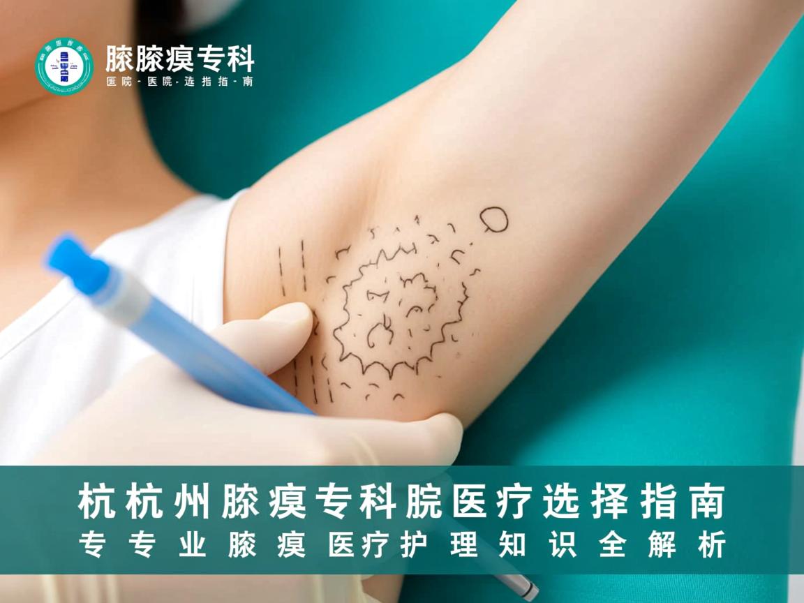 杭州腋臭专科医院选择指南，专业腋臭医疗护理知识全解析