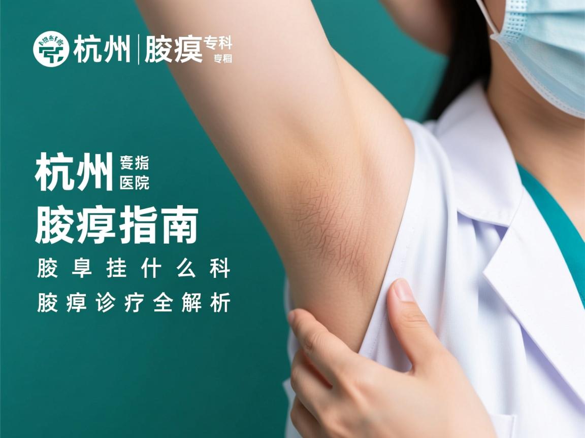杭州腋臭专科医院指南,腋臭挂什么科,腋臭诊疗全解析 杭州腋臭专科医院指南,腋臭挂什么科,腋臭诊疗全解析