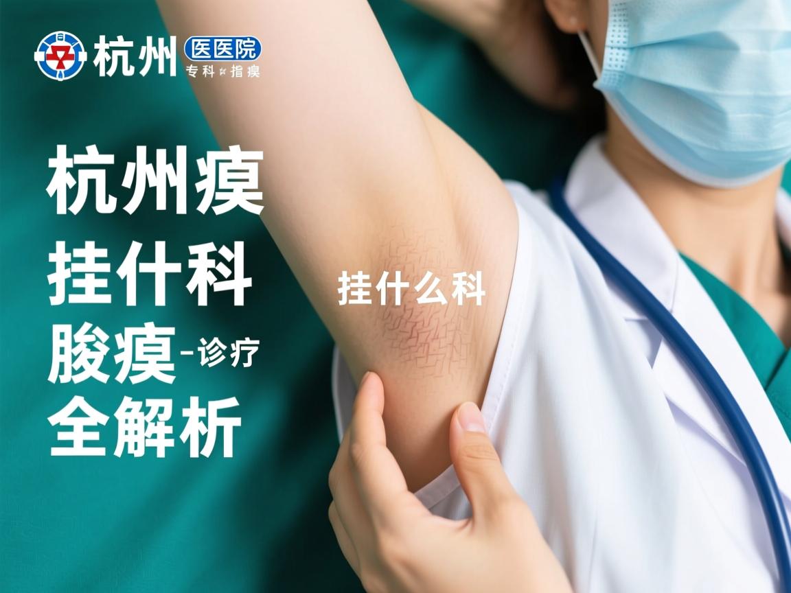 杭州腋臭专科医院指南,腋臭挂什么科,腋臭诊疗全解析 杭州腋臭专科医院指南,腋臭挂什么科,腋臭诊疗全解析