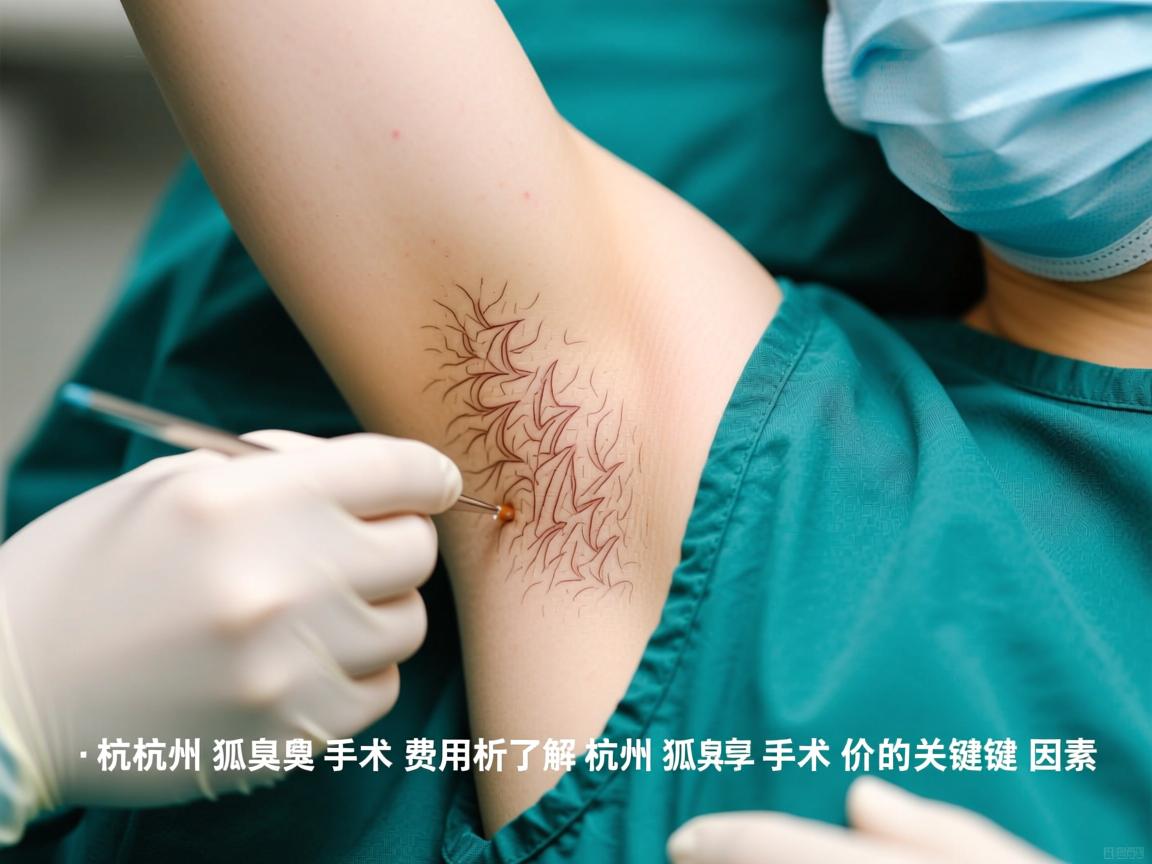 杭州狐臭手术费用解析，了解杭州狐臭手术价格的关键因素