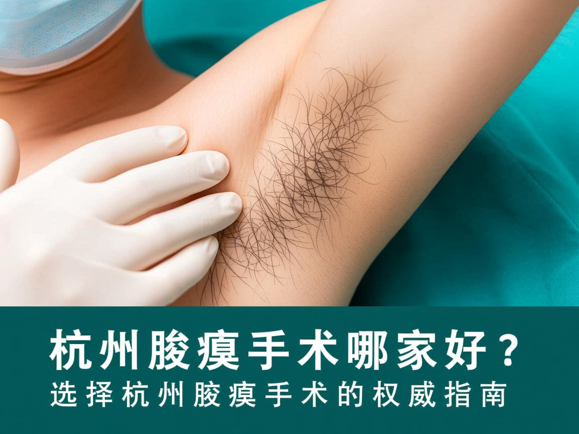 杭州腋臭手术哪家好？选择杭州腋臭手术的权威指南