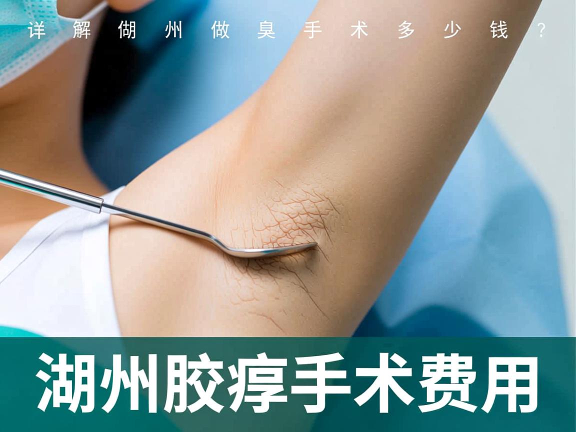 在湖州做腋臭手术多少钱？详解湖州腋臭手术费用