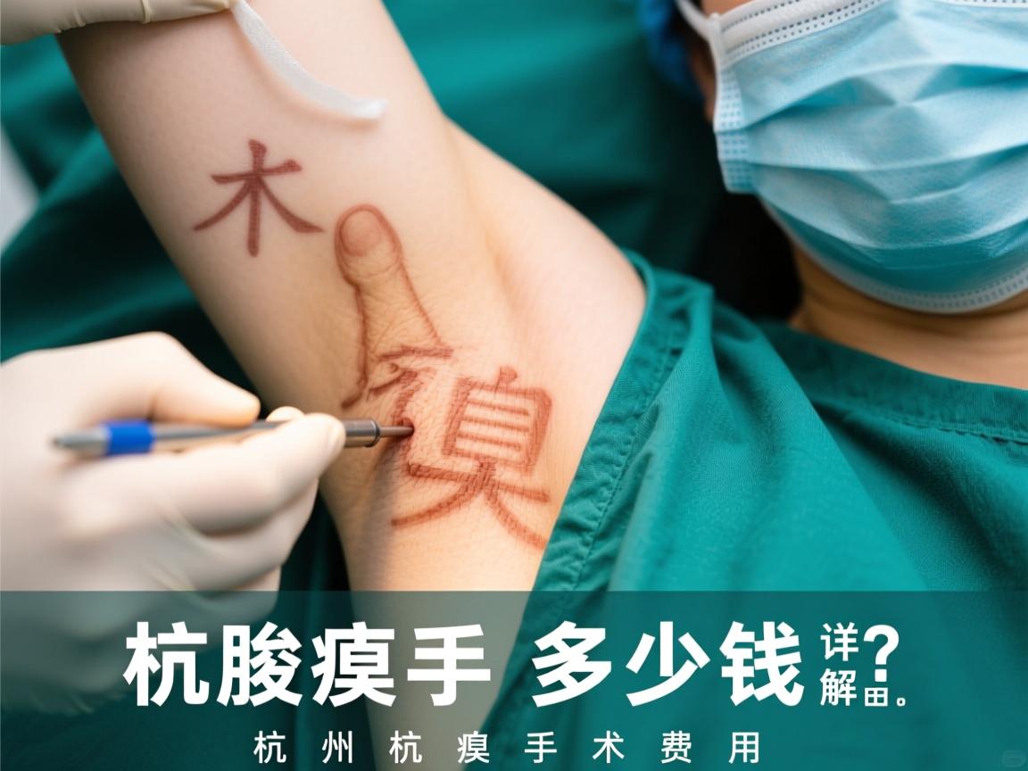杭州腋臭手术多少钱？详解杭州腋臭手术费用