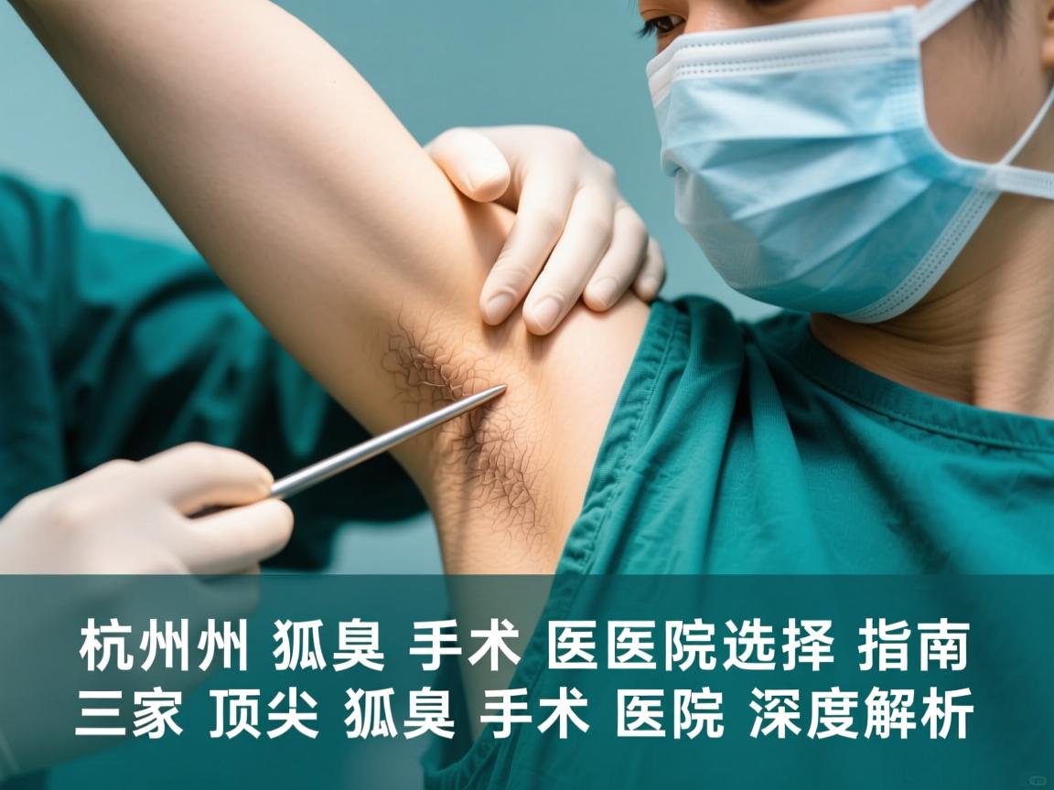 杭州狐臭手术医院选择指南,三家顶尖狐臭手术医院深度解析 杭州狐臭手术医院选择指南,三家顶尖狐臭手术医院深度解析