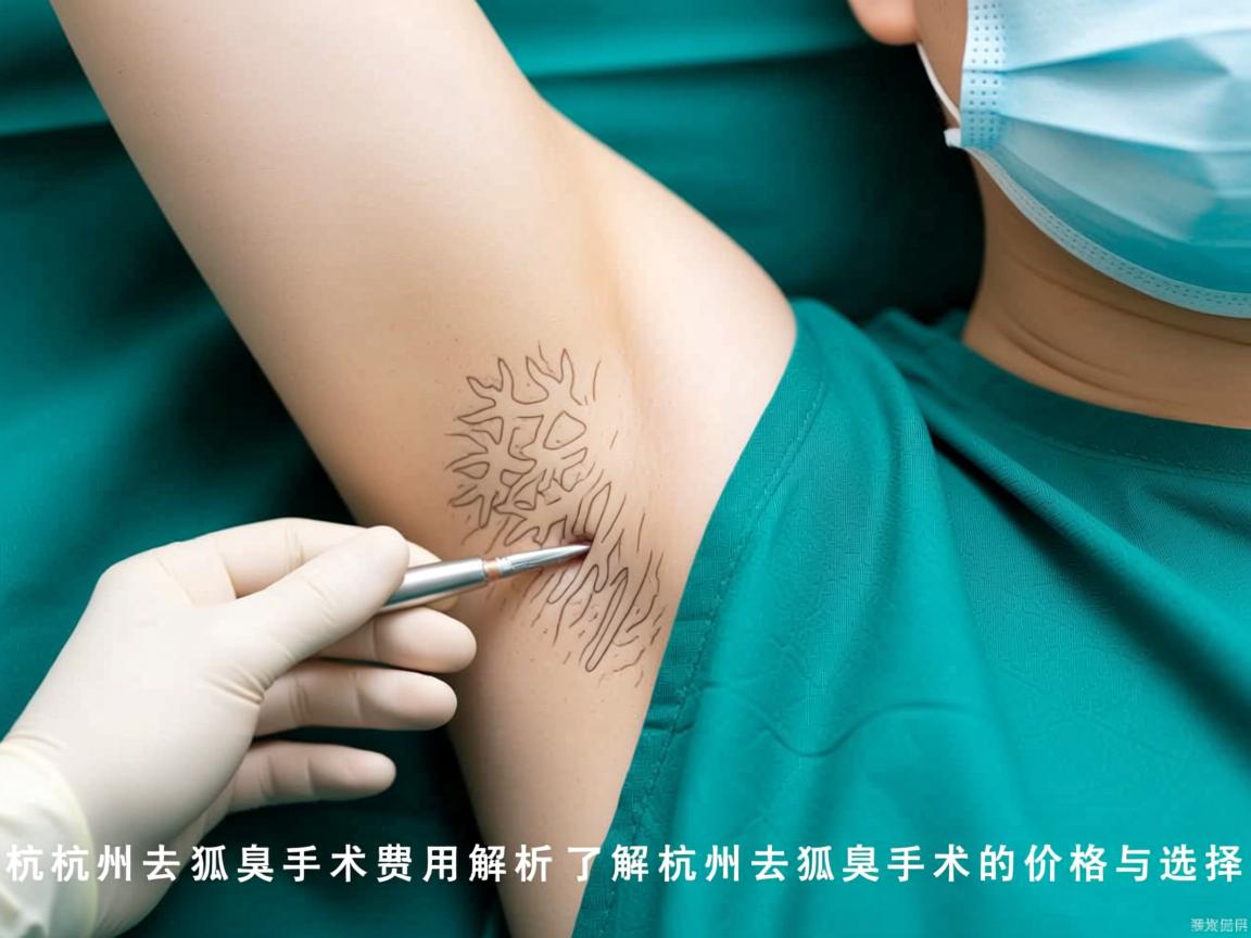 杭州去狐臭手术费用解析，了解杭州去狐臭手术的价格与选择