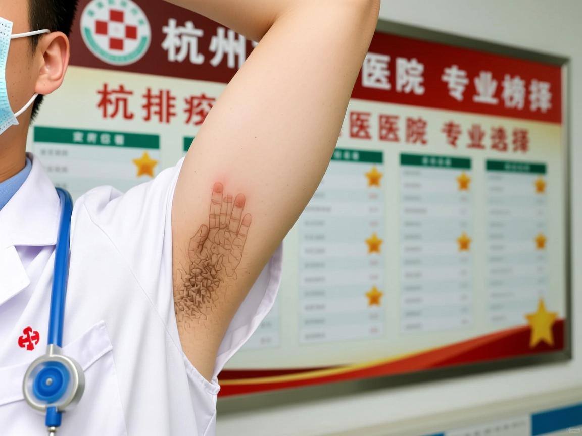 杭州腋臭医院排名榜发布，从排名榜看杭州腋臭医院专业选择