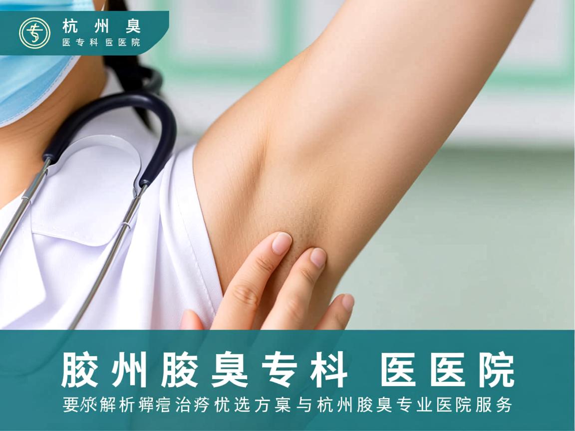 杭州腋臭专科医院，专业解析腋臭治疗的优选方案与杭州腋臭专科医院服务