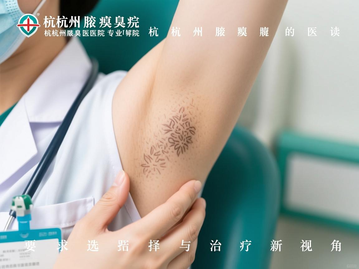 杭州腋臭医院专业解读，杭州腋臭医院的选择与治疗新视角